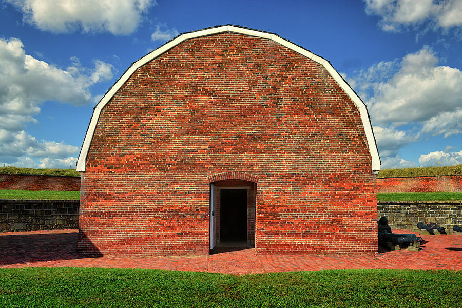 Gunpowder Magazine at Fort McHenry Photograph by Bill Swartwout