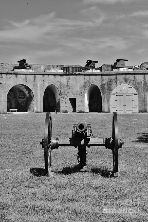 Guns At Fort Pulaski Photograph