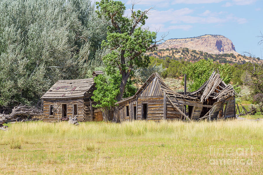 Gunsmoke TV Western Set Near Kanab Utah Photograph by Edward Fielding