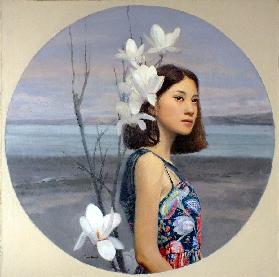 Gushe fairy Painting by Chen Baoyi - Fine Art America