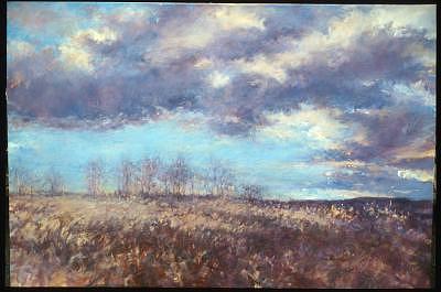 Gust Front Approaching Painting by Susan Nicholas Gephart