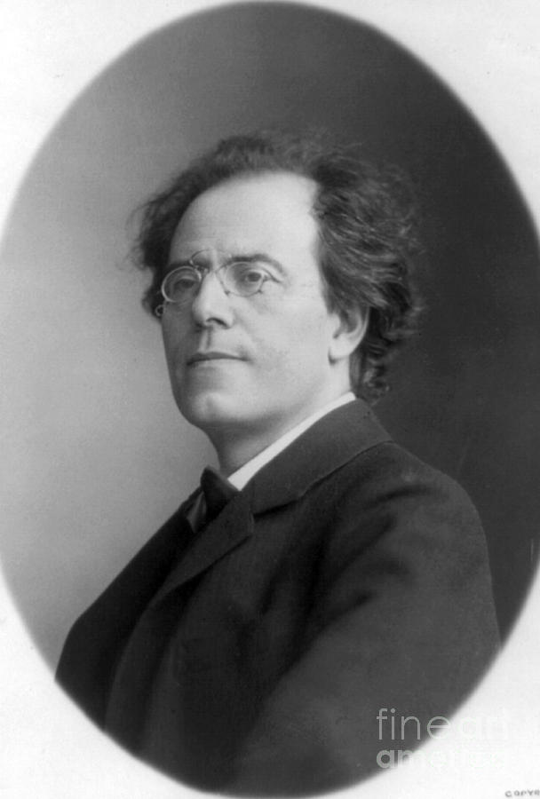 Gustav Mahler, Austrian Composer Photograph by Science Source