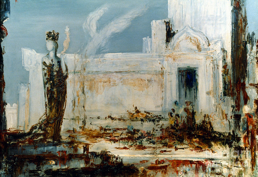 Helene #1 Painting by Gustave Moreau