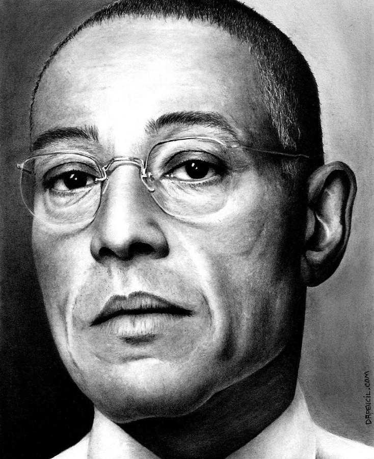 Gustavo Fring  Drawing by Rick Fortson
