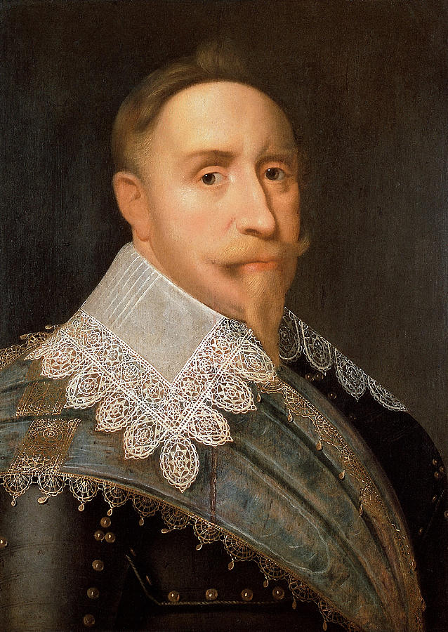 Gustavus Adolphus of Sweden Painting by War Is Hell Store