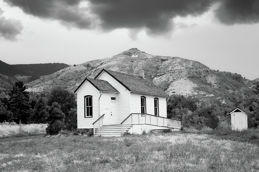 Guy Hill Schoolhouse Photograph by Steven Michael