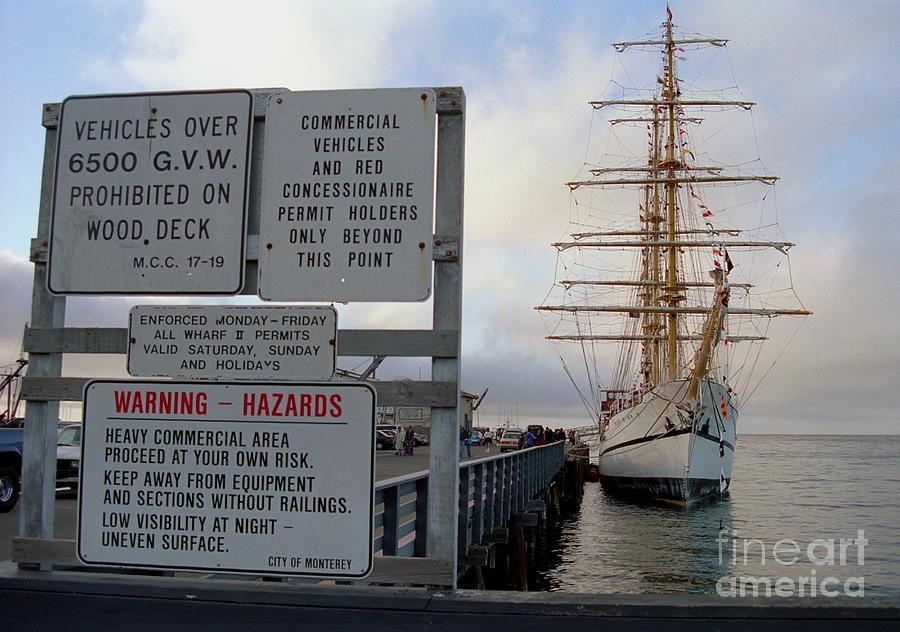 Guayas At Wharf 2 Photograph by James B Toy