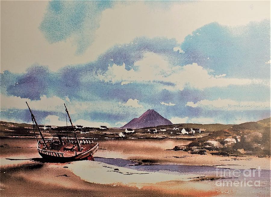 Gweedore Painting by Val Byrne