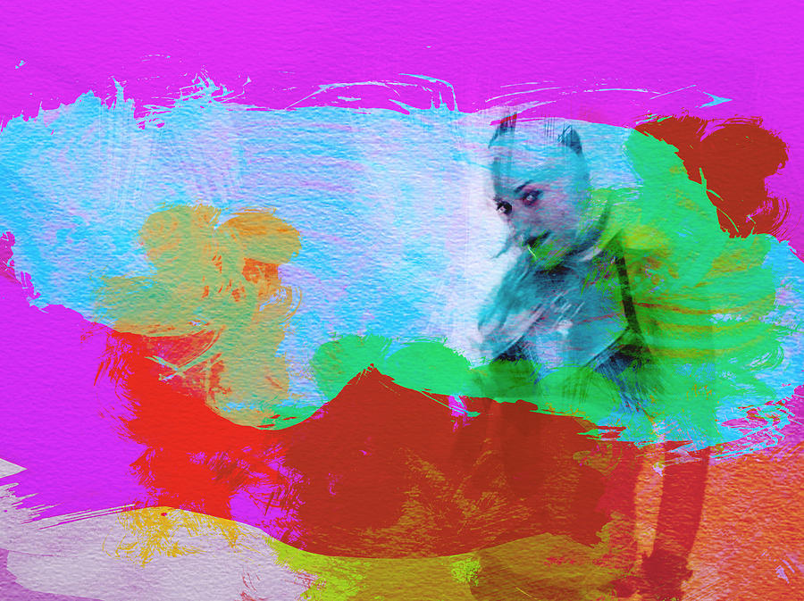 Gwen Stefani Painting - Gwen Stefani by Naxart Studio