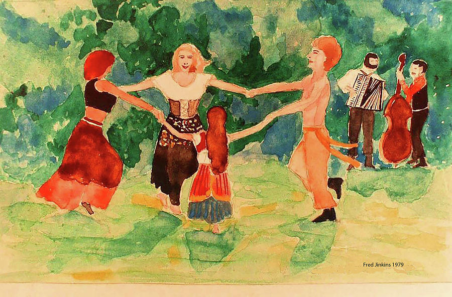 Gypsies Dancing by Fred Jinkins Gypsies Dancing by Fred Jinkins
