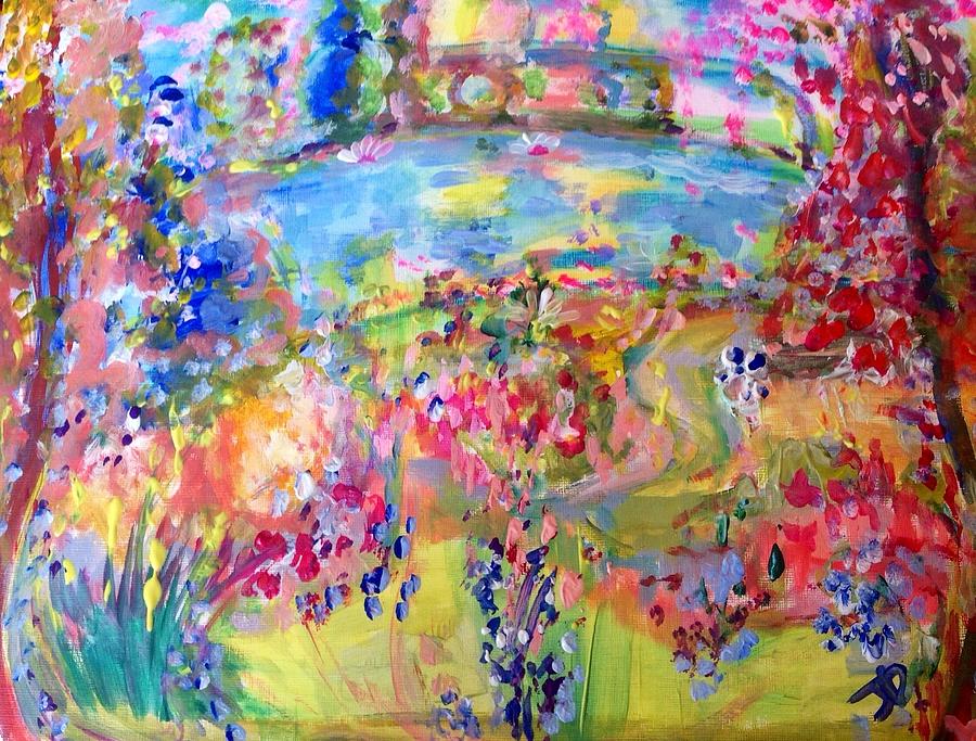 Gypsy Garden  Painting by Judith Desrosiers