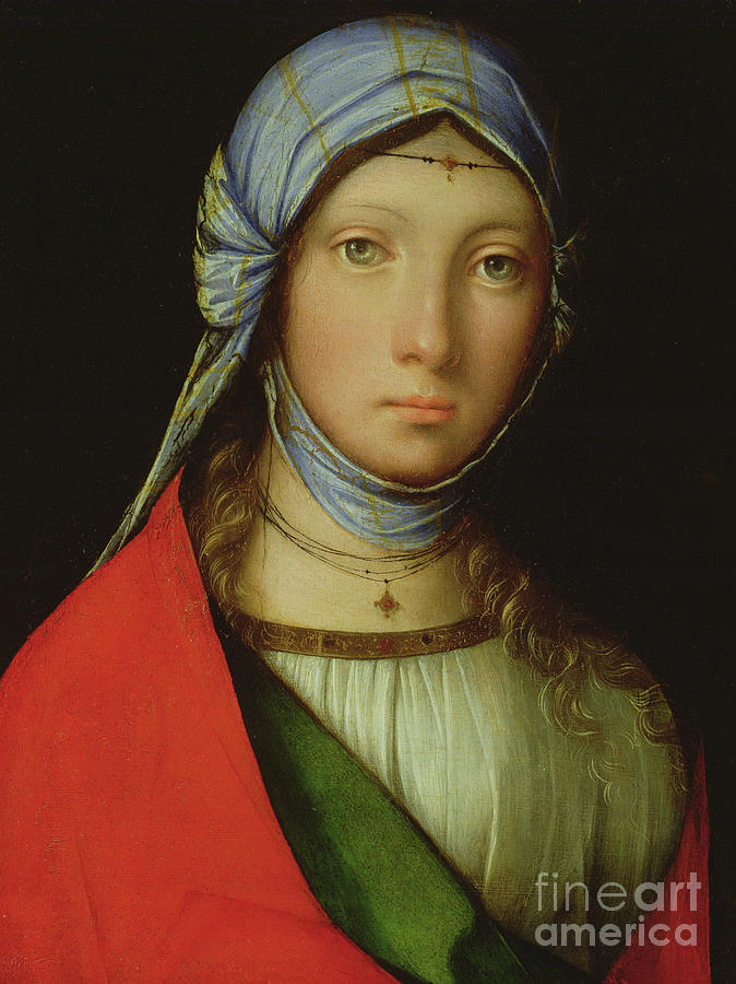 Gypsy Girl Painting by Boccaccio Boccaccino