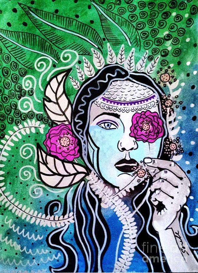 Gypsy Mary Painting by Amy Sorrell