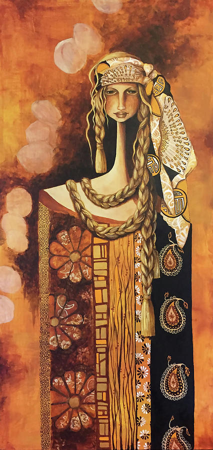 Flower Painting - Gypsy Soul by Debbie Gallerani
