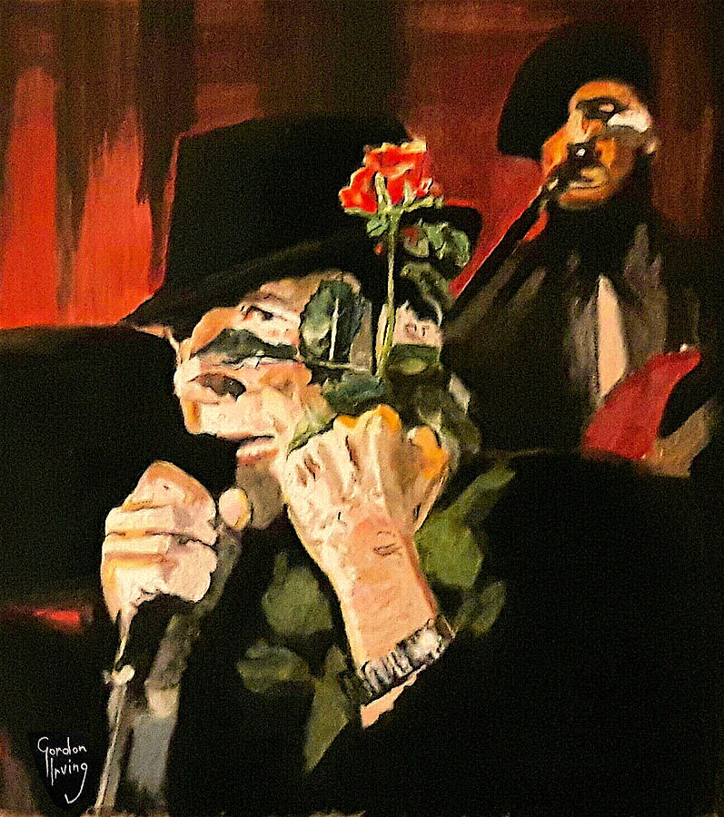 Leonard Cohen Painting - Gypsy Thief by Gordon Irving