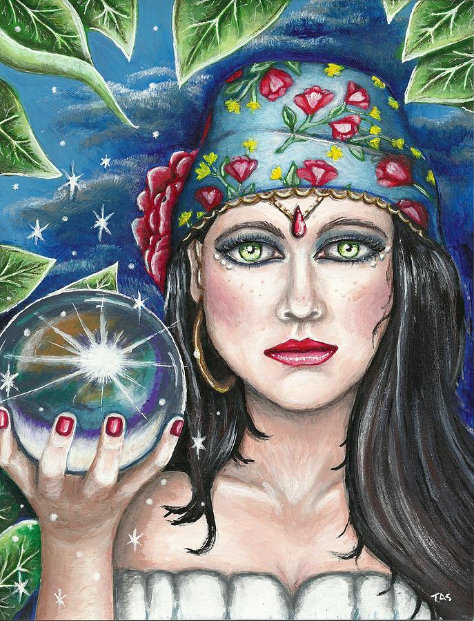 Gypsy Painting - Gypsy by Tricia Shanabruch