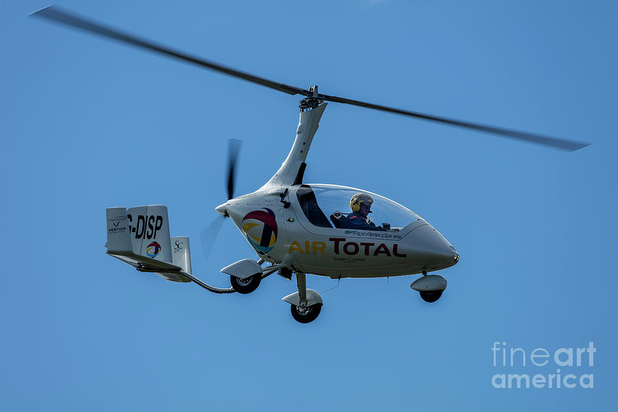 Gyrocopter in Flight Photograph by Philip Pound Fine Art America