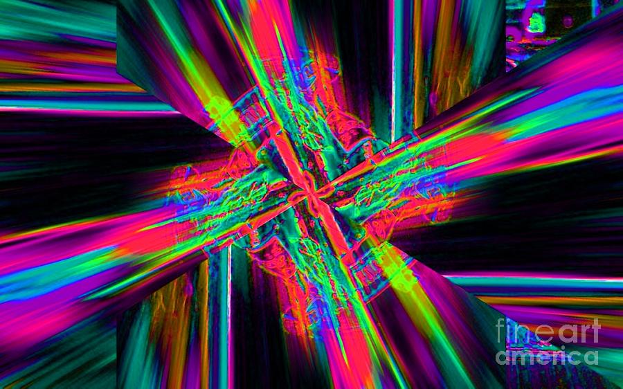 Abstract Digital Art - Gyrocopter by Lorles Lifestyles Abstract Digital Art - Gyrocopter by Lorles Lifestyles