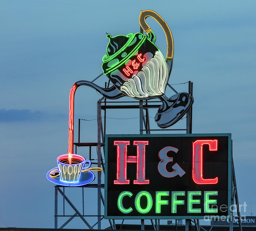 H and C Coffee Photograph by Jerry Fornarotto