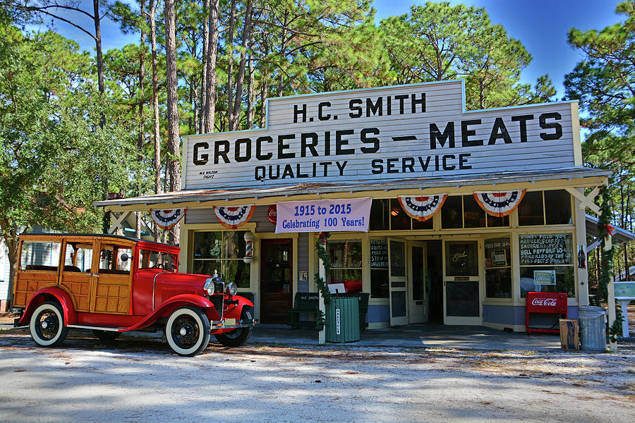 H C Smith Groceries Photograph by Ben Prepelka