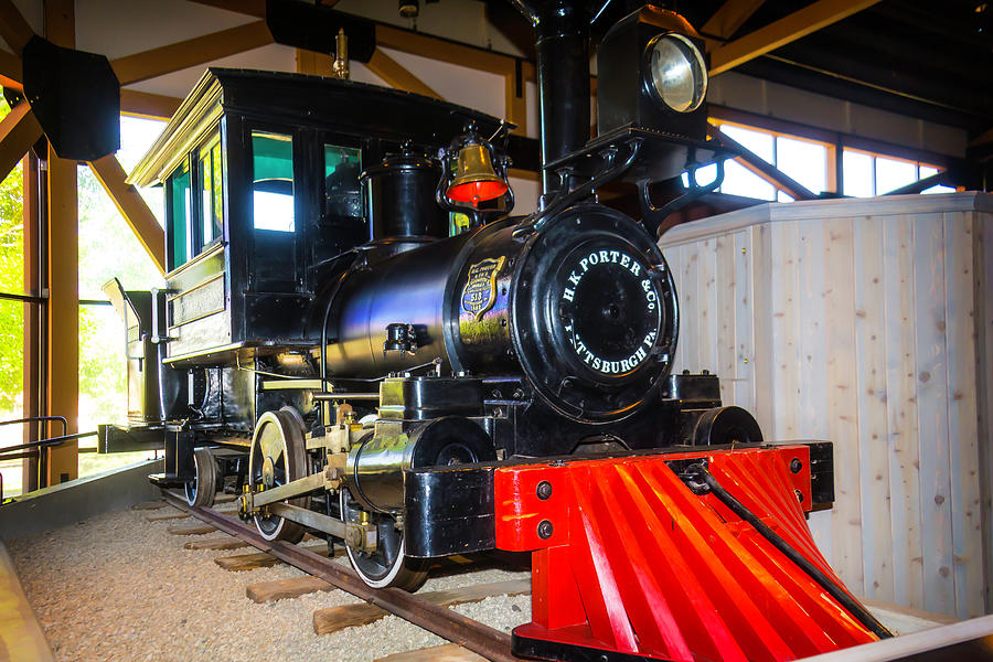 H K Porter Steam Train Joe Douglass Photograph by Garry Gay
