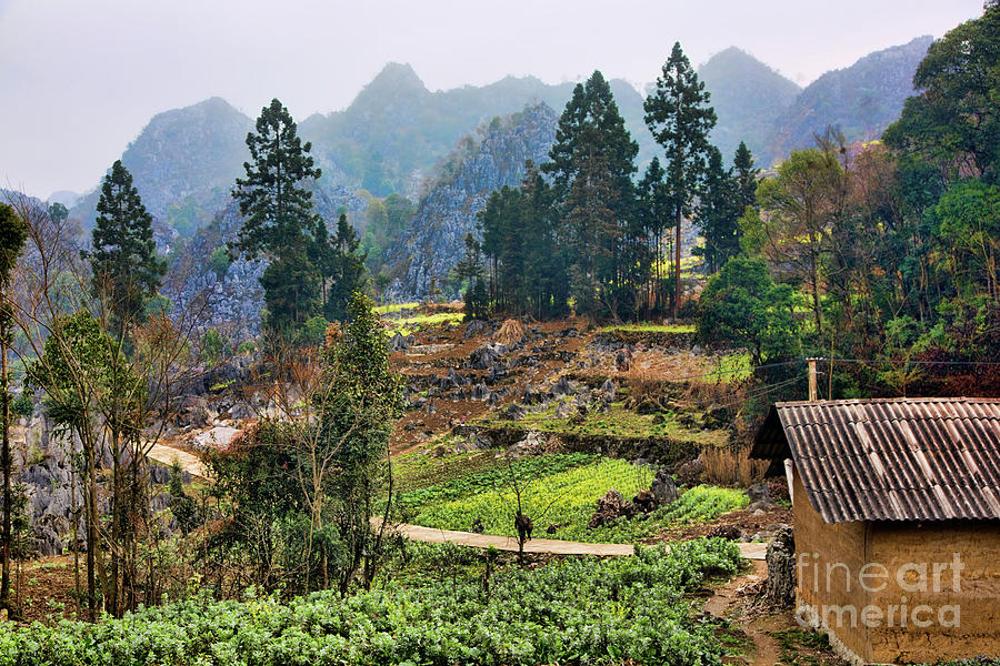 Ha Giang Landscape Vietnam  Photograph by Chuck Kuhn