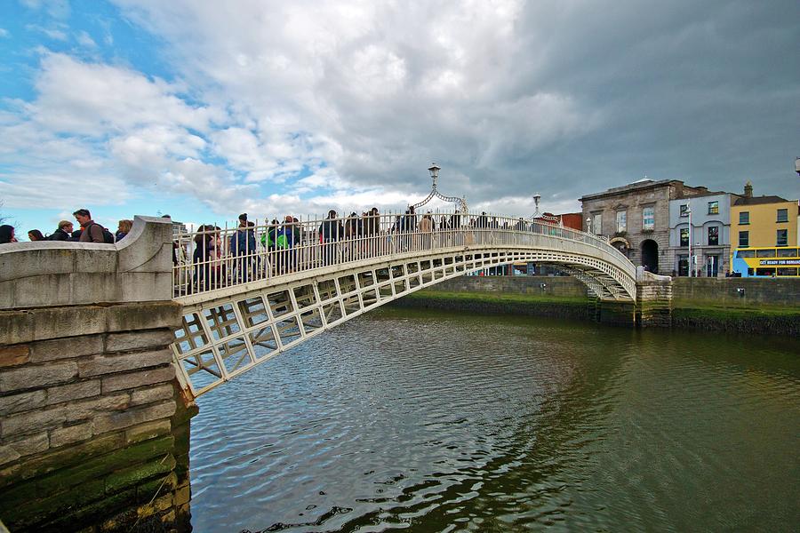 Ha Penny Bridge in Dublin Photograph by Marisa Geraghty Photography