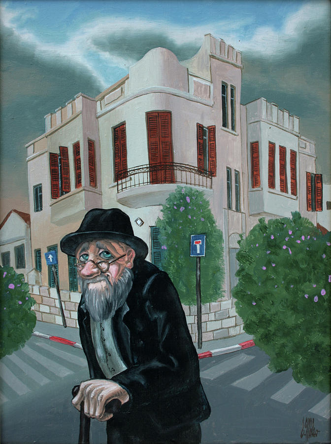 Ha Shafar str Painting by Victor Molev