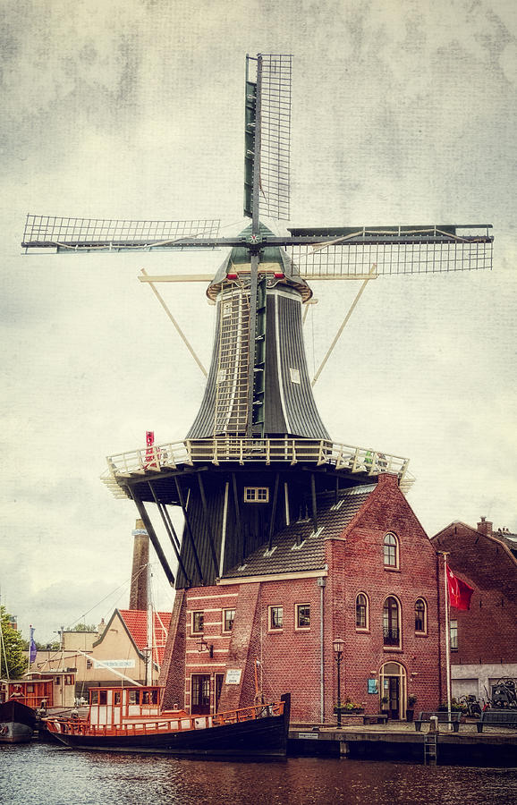 Haarlem Windmill II Photograph by Joan Carroll