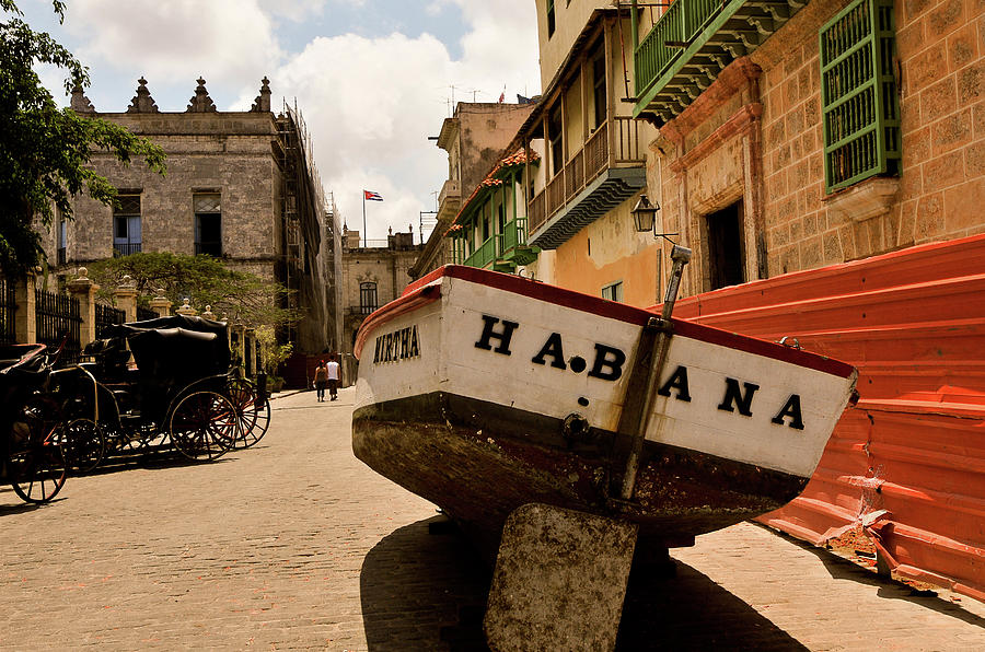 Boat Photograph - Habana by Andriy Zolotoiy