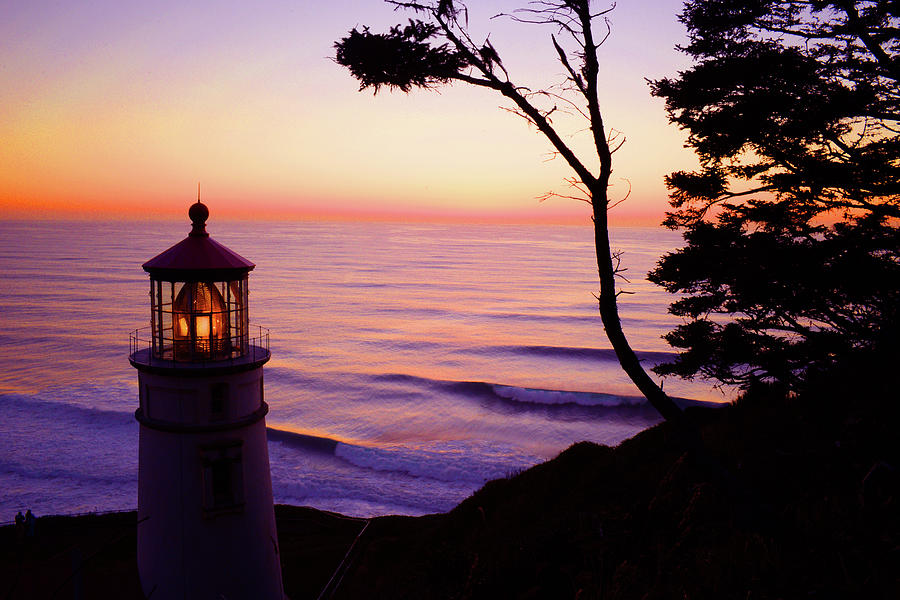 Haceta Head Lighthouse Photograph by Craig Ratcliffe - Pixels