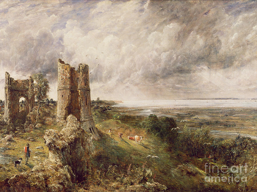 John Constable Painting - Hadleigh Castle by John Constable