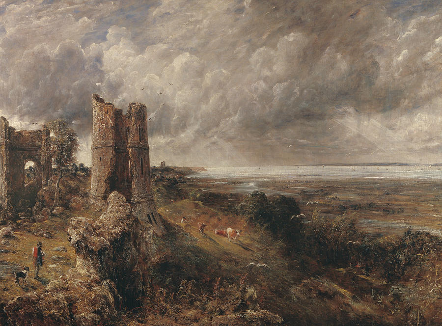 Hadleigh Castle The Mouth of the Thames Painting by John Constable