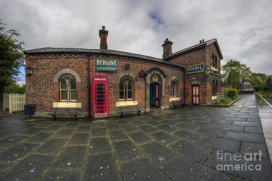 Hadlow Road Railway Station Photograph by Ian Mitchell