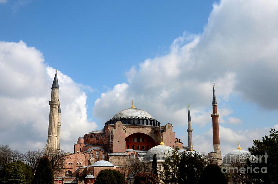 Hagia Sophia basilica cathedral museum Istanbul Turkey Photograph by Imran Ahmed