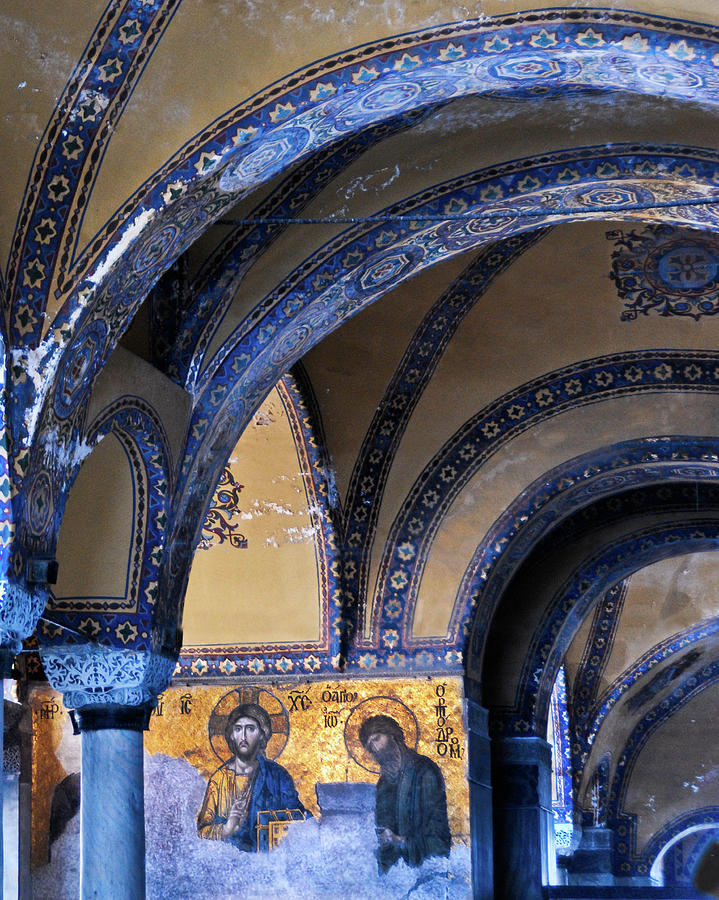 Hagia Sophia Detail Photograph by Alan Toepfer
