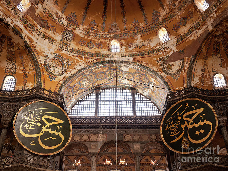 Hagia Sophia Interior 11 Photograph by Rick Piper Photography