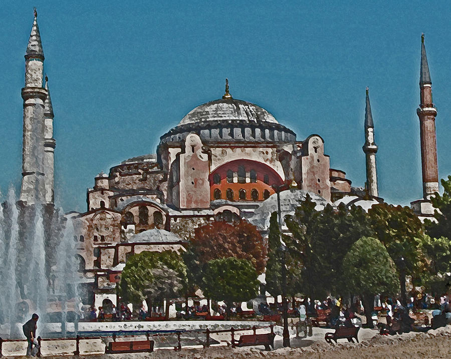 Hagia Sophia Istanbul Photograph by Ian  MacDonald