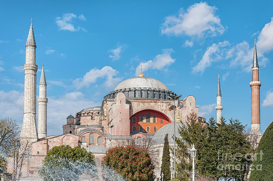 Hagia Sophia Mosque Photograph by Antony McAulay