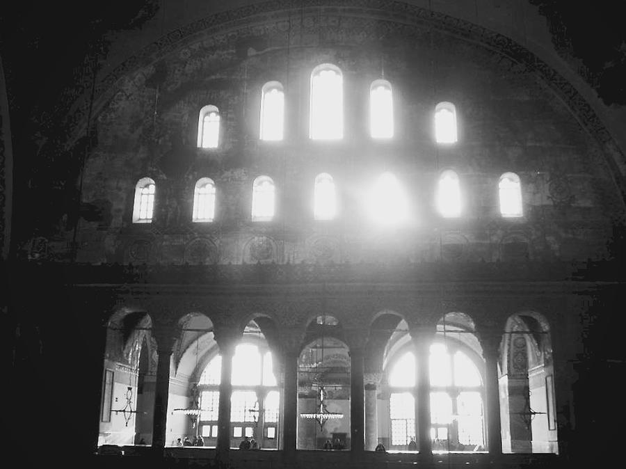 Hagia Sophia Upper Gallery Photograph by Rachel Morrison