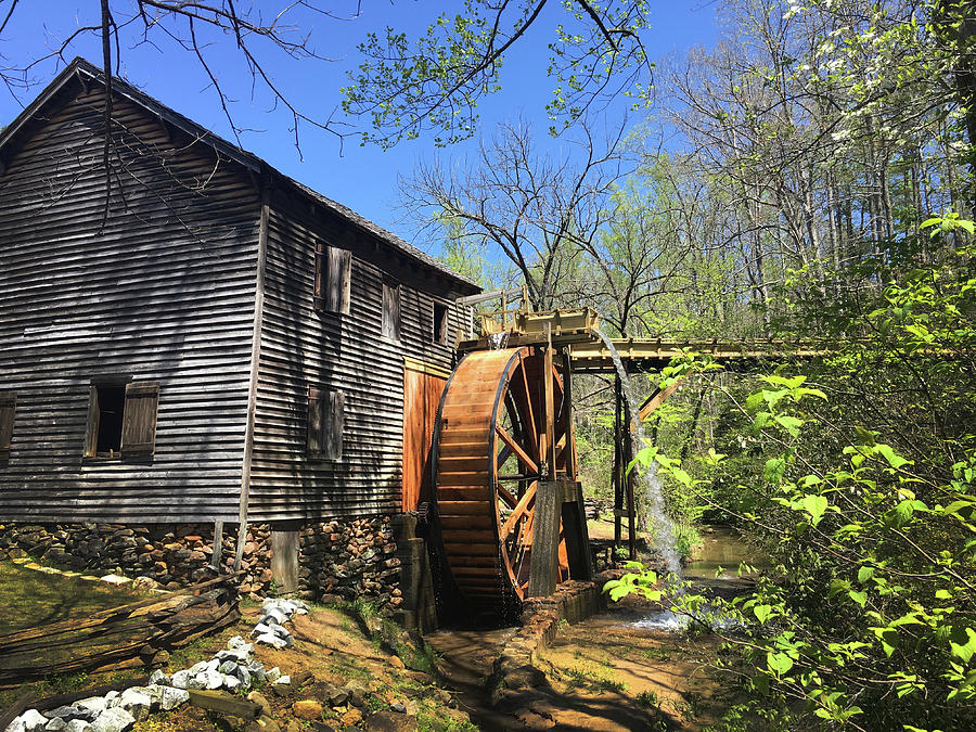Hagood Mill Historic Site Gristmill Photograph by Kelly Hazel