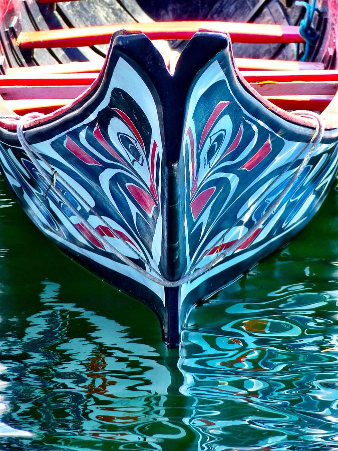 Haida Canoe Photograph by Rand Ningali