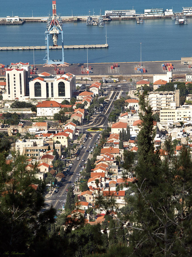 Haifa - The German colony Photograph by Arik Baltinester