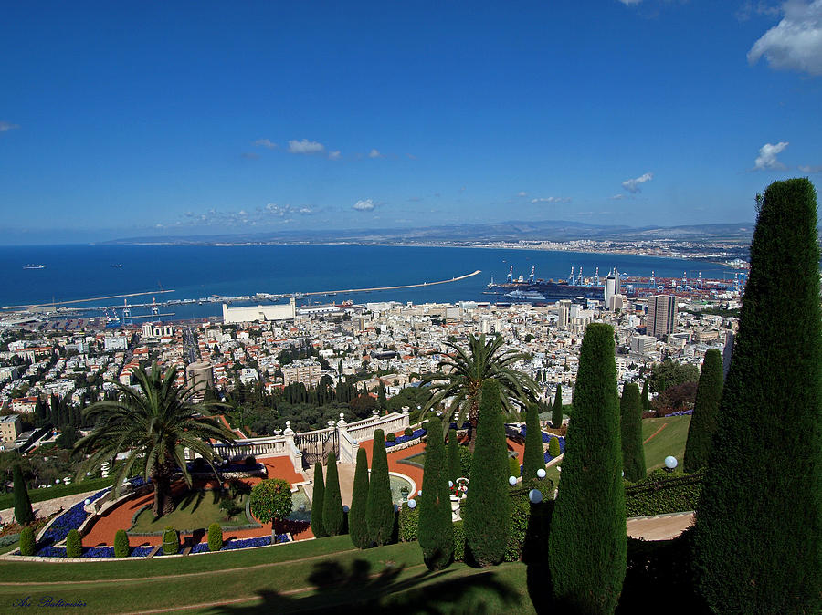 Haifa bay 2 Photograph by Arik Baltinester