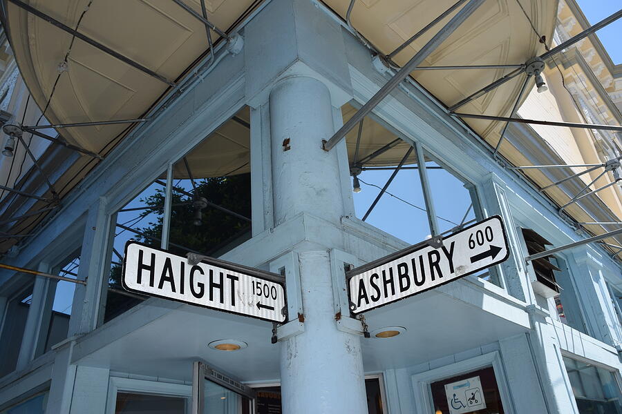 Haight and Ashbury Photograph by Dany Lison