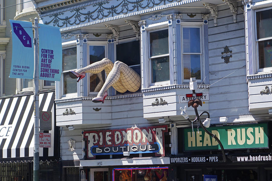 Haight and Ashbury Legs San Francisco CA Haight Street Photograph by Toby McGuire