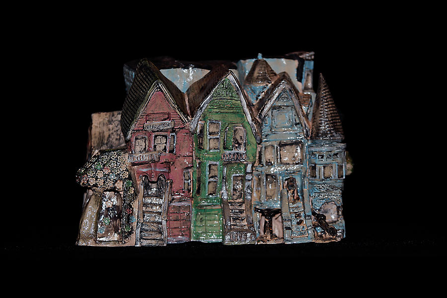 Haight Ashbury Sculpture - Haight Ashbury by Robin Lee Haight Ashbury Sculpture - Haight Ashbury by Robin Lee
