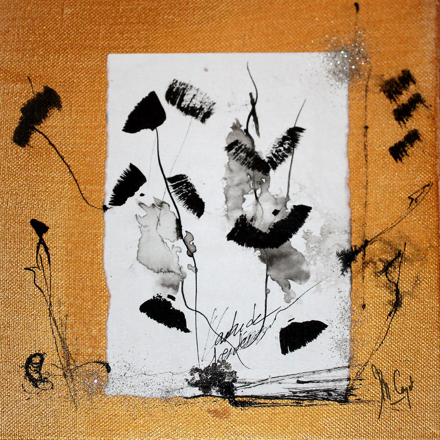 Haiku 13 Painting by Muriel Cayet