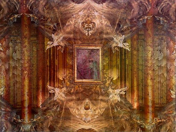 Surrealism Mixed Media - Hail To The Queen by Charles Oliver Surrealism Mixed Media - Hail To The Queen by Charles Oliver