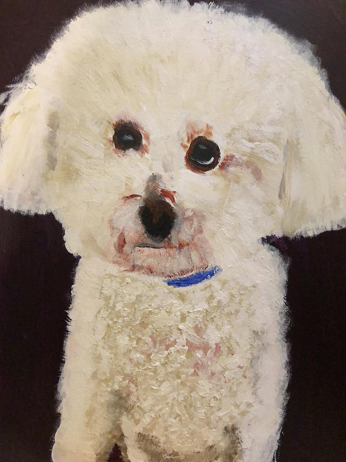 Dog Painting - Hailey 2 by Dennis Wilson
